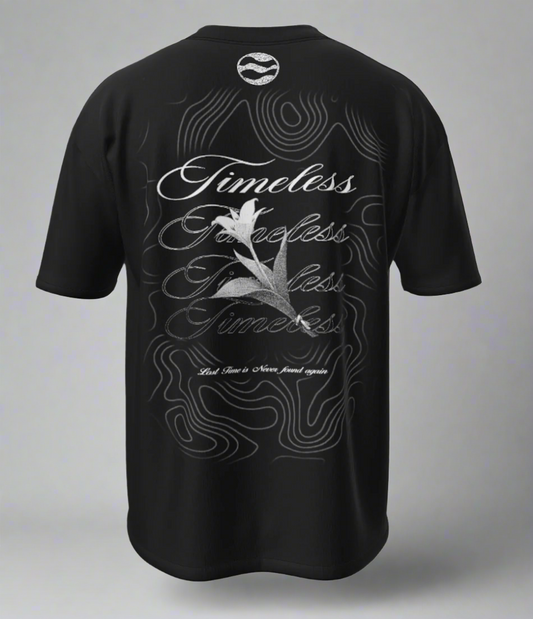 Timeless flower elegance graphic tee